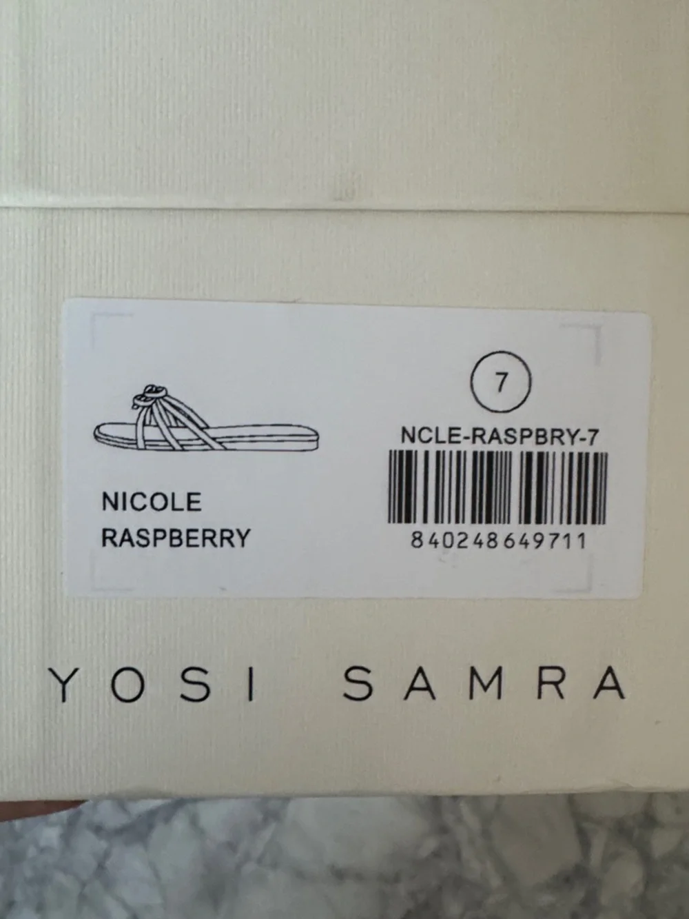 Yosi Samara Nicole Bow Sandals - Brand New in Box